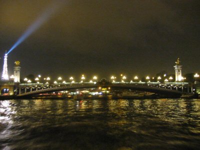 Paris Night River Ride.